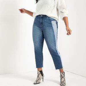 Relaxed Two Tone Jean